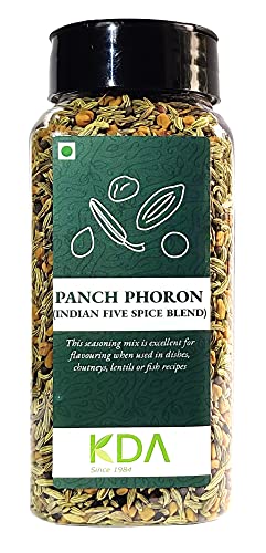 KDA Panch Phoron (Panch Phoran) | Indian Five Spice Blend | East India Favorite | Bengali Masala | Authentic Spice Mix