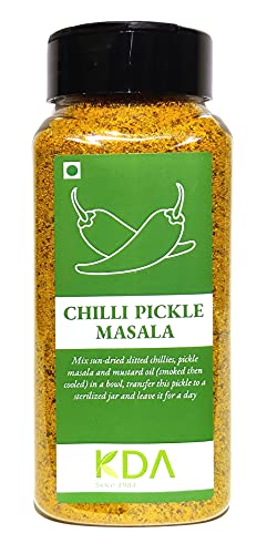 KDA Chilli Pickle Masala | Mirchi Achar Masala | Mirch Achaar Masala, 175g