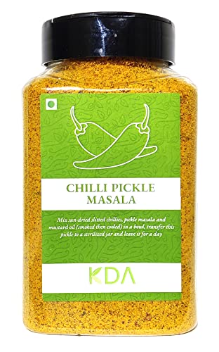 KDA Chilli Pickle Masala | Mirchi Achar Masala | Mirch Achaar Masala, 400g