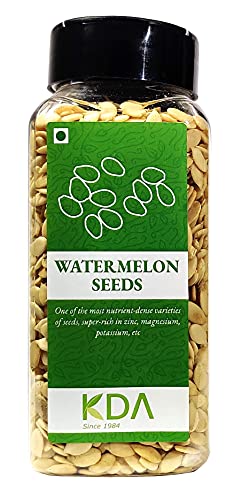 KDA Raw Watermelon Seeds | Unsalted | Ready to Eat | Superfood, 175g