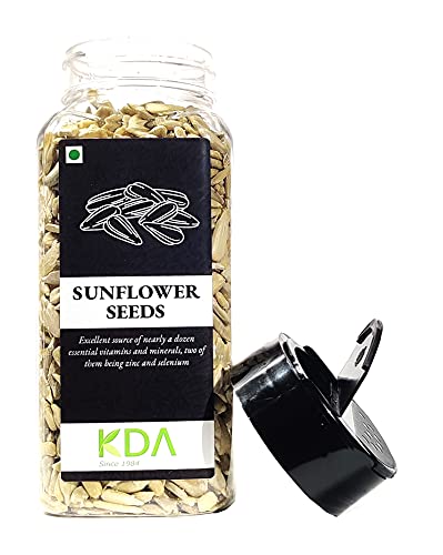 KDA Raw Sunflower Seeds | Unsalted | Ready to Eat | Superfood, 150g