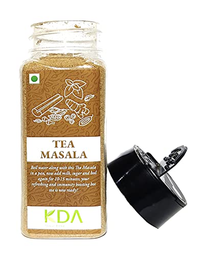 KDA Tea Masala Powder | Chai Masala | Refreshing & Immunity Boosting | Authentic Spice Mix, 60g