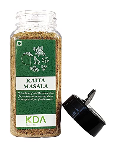 KDA Raita Masala | Dahi Vada Masala | Refreshing Taste | Indian Favorite | Authentic Spice Mix, 150g