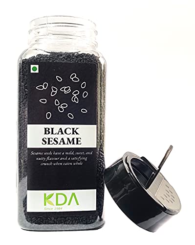 KDA Black Sesame Seeds (Kala Til), 150g