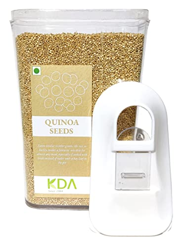 KDA Quinoa Seeds | Gluten-Free Superfood | Free Easy Flow Container, 750g