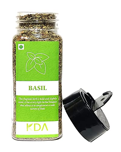 KDA Dried Basil Leaves | International Herb, 30g