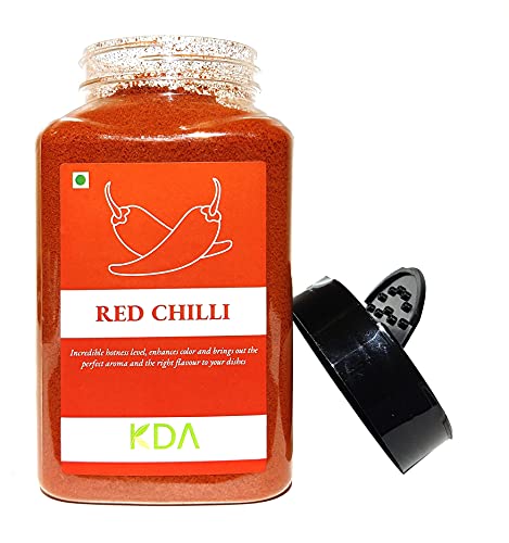 KDA Red Chilli Powder (Lal Mirch) | Hot & Spicy, 300g