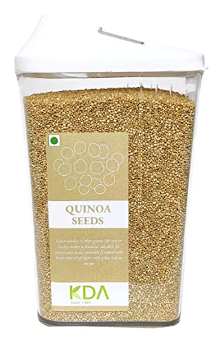 KDA Quinoa Seeds | Gluten-Free Superfood | Free Easy Flow Container, 750g