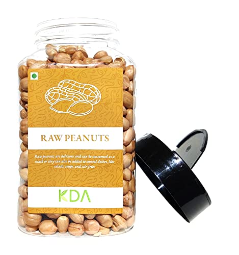 KDA Raw Peanuts | Groundnuts | Unpolished, 400g