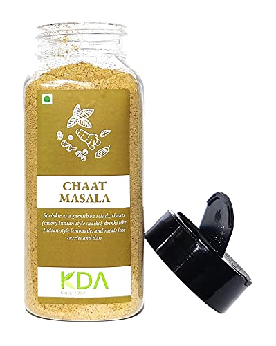 KDA Chaat Masala Powder | Seasoning for Snacks | Zingy & Tangy | Delhi's Favorite | Authentic Spice Mix