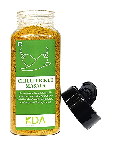 KDA Chilli Pickle Masala | Mirchi Achar Masala | Mirch Achaar Masala, 175g