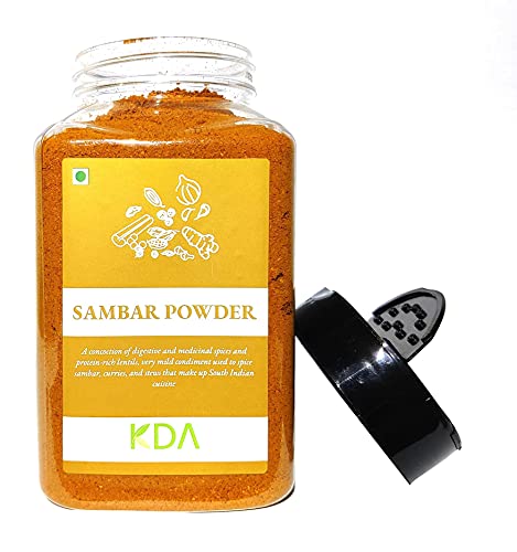 KDA Sambar Masala Powder | South India Favorite | Authentic Spice Mix, 350g