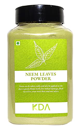 KDA Neem Leaves Powder | Neem Leaf Powder, 300g