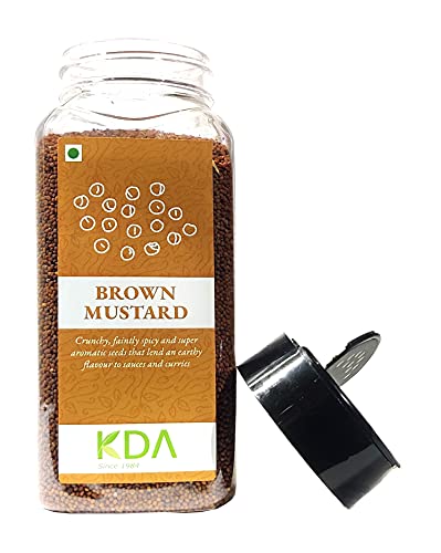 KDA Brown Mustard Seeds (Rai), 200g