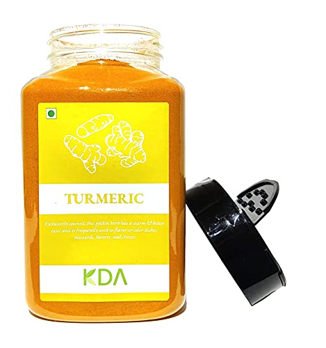 KDA Turmeric Powder (Haldi) | High Curcumin Level | Immunity Booster, 400g