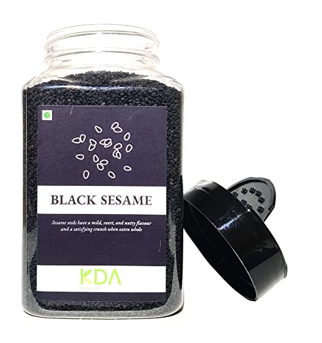 KDA Black Sesame Seeds (Kala Til), 400g