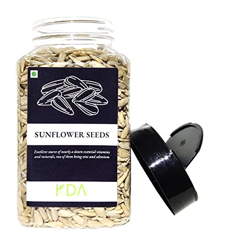 KDA Raw Sunflower Seeds | Unsalted | Ready to Eat | Superfood, 400g