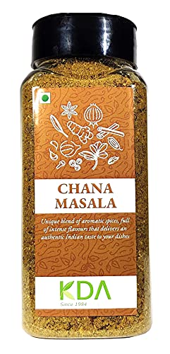 KDA Chana Masala | Chole Masala | Punjabi Choley Masala | Indian Favorite | Authentic Spice Mix, 140g