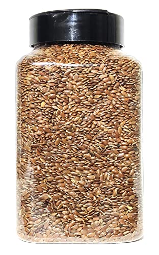 KDA Roasted Flax Seeds (Alsi) | Salted | Ready to Eat | Superfood, 400g