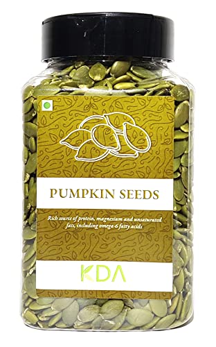 KDA Raw Pumpkin Seeds | Unsalted | Ready to Eat | Superfood, 400g