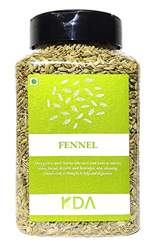 KDA Fennel Seeds (Moti Saunf), 300g