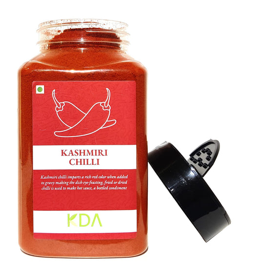 KDA Red Kashmiri Chilli Powder (Lal Kashmiri Mirch), 300g