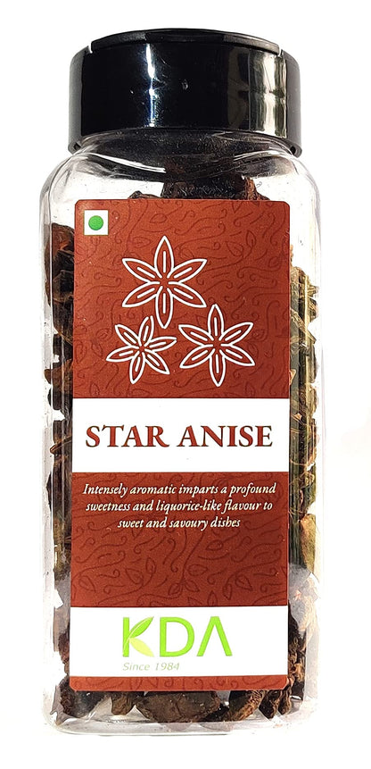 KDA Star Anise (Chakri Phool), 50g