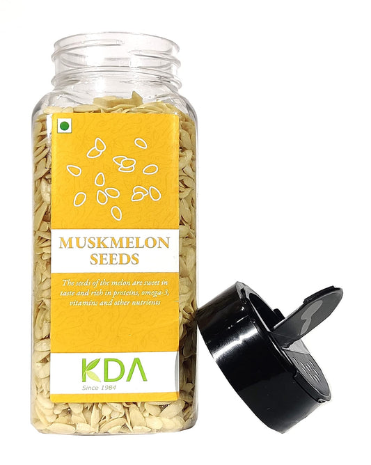 KDA Raw Muskmelon Seeds | Unsalted | Ready to Eat | Superfood, 150g