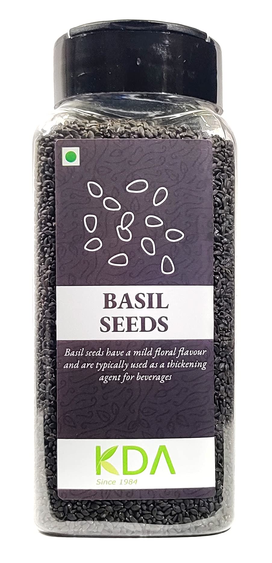 KDA Basil Seeds (Tukmaria), 200g